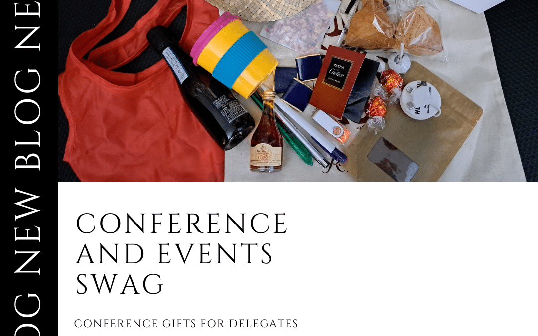 conference and events swag